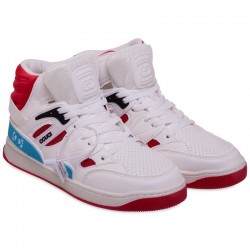 Кросівки для баскетболу Ccuci розмір 38 (24см), білий-червоний, код: F056-4_38WR