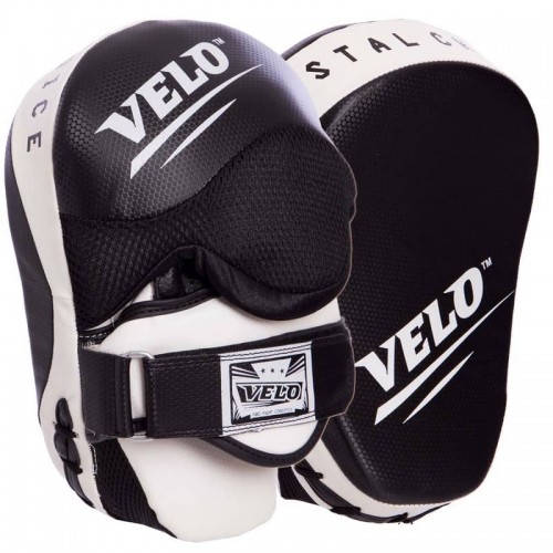 Лапа вигнута для боксу та єдиноборств Velo 23x17x11см, чорний, 2шт, код: VL-2212_BK