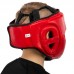 Шолом боксерський з повним захистом Core L червоний, код: BO-4441_LR