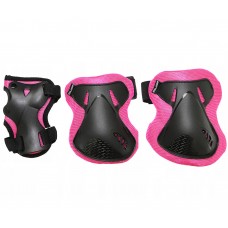Комплект захисний SportVida Size L Black/Pink, код: SV-KY0006-L