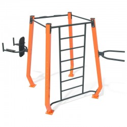 Мультифітнес станція InterAtletika Воркаут 3685х2585х2425 мм, код: SM801.1-SM Мультифітнес станція InterAtletika Воркаут 3685х2585х2425 мм, код: SM801.1-SM