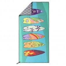 Рушник для пляжу Beach Towel Surfboard 1600x800 мм, бірюзовий, код: T-SBT_B