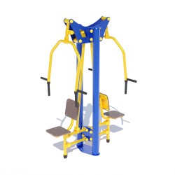 Вуличний тренажер Brustyle Жим від грудей 420х1100х2110 мм, код: SG114