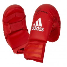 Рукавички для карате Adidas з ліцензією WKF S, червоний, код: 15561-670