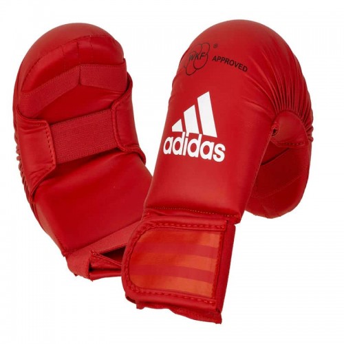 Рукавички для карате Adidas з ліцензією WKF S, червоний, код: 15561-670