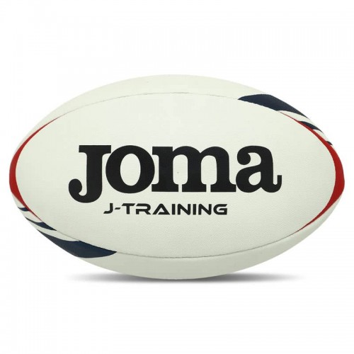 М"яч для регбі Joma J-Training №5, білий-синій-червоний, код: 400679-206 М"яч для регбі Joma J-Training №5, білий-синій-червоний, код: 400679-206