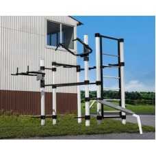 Вуличний спортивний комплекс Ladas 2675x4050x3000 мм, код: УВ-07 Вуличний спортивний комплекс Ladas 2675x4050x3000 мм, код: УВ-07