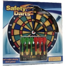 Дартс з безпечною мішенню та дротиками PlayGame 35 см, код: BL-80-WS