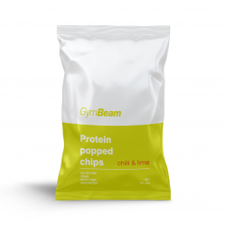 Протеїнові чіпси GymBeam 40г, чилі та лайм, код: 8586022214974