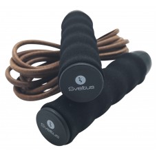 Скакалка з обтяженням шкіряна Sveltus 3 м, код: SLTS-2713 Скакалка з обтяженням шкіряна Sveltus 3 м, код: SLTS-2713