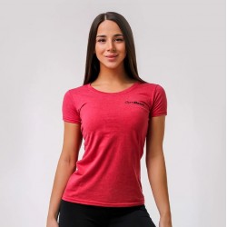 Футболка жіноча спортивна GymBeam Clothing Basic Vintage Red XL, червоний, код: 21802508-GB