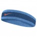 Пов"язка на голову Nike Swoosh Headband темно-синій, код: 887791407917