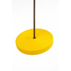 Гойдалка для дітей Тарзанка WCG Disk, жовтий, код: W-115Y-IF