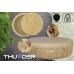 Джакузі-SPA надувне Thunder Latte 6-місне + сірі меблі з ротанга – 4 шт, код: LATTE-HALF-GRAY-IN