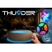 Джакузі-SPA надувне Thunder Latte 6-місне + сірі меблі з ротанга – 4 шт, код: LATTE-HALF-GRAY-IN