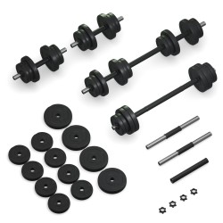 Гантелі з функцією штанги 2в1 Fit-On 23кг, код: 2020-0001