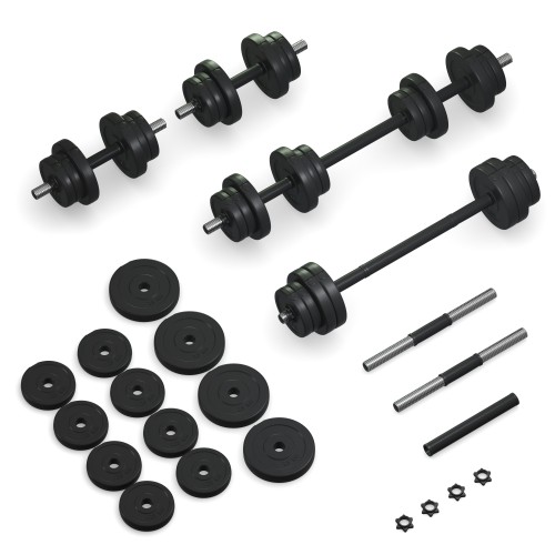 Гантелі з функцією штанги 2в1 Fit-On 23кг, код: 2020-0001