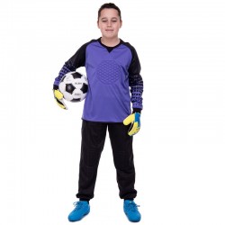 Форма воротаря дитяча PlayGame розмір 26, зріст 140-145, 10-11років, фіолетовий, код: CO-7607B_26V