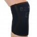 Наколінники для присідань зі штангою Ezous Knee Sleeve XL, чорний, код: A-06_XL