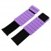 Обтяжувачі-браслети для рук ніг з силіконовим покриттям FitGo 2x0,5кг, бузковий, код: FI-0709_BU