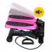 Степпер (міні-степпер) 4Fizjo Evo з еспандерами, чорний-рожевий, код: P-5905973403870