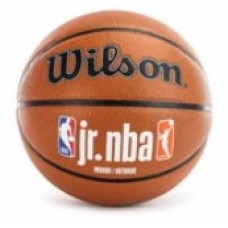 М"яч баскетбольний Wilson JR NBA Fam Logo Indoor Outdoor №7, коричневий, код: 097512623216