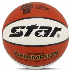 М"яч баскетбольний Star Сhampion №6, оранжево-білий, код: BB316-25-S52