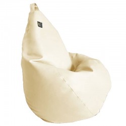 Крісло груша Tia-Sport, шкірозамінник, XXL - 1400х1000 мм, бежевий, код: sm-0054-1-13