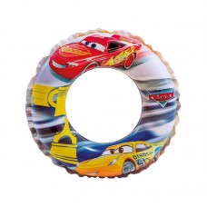 Дитяче надувне коло Intex Тачки Cars Swim Ring, 510 мм, код: 58260-IB