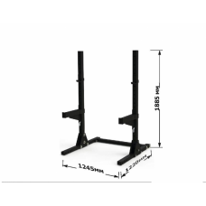 Функціональна стійка для присідань і страхувальні упори 1245х1220х1885 мм, код: CA.13-W Функціональна стійка для присідань і страхувальні упори 1245х1220х1885 мм, код: CA.13-W