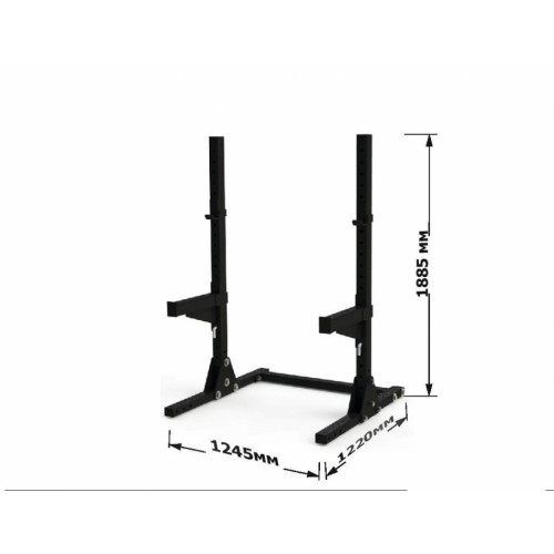 Функціональна стійка для присідань і страхувальні упори 1245х1220х1885 мм, код: CA.13-W Функціональна стійка для присідань і страхувальні упори 1245х1220х1885 мм, код: CA.13-W