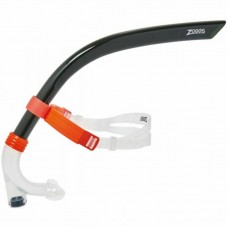 Трубка фронтальна Zoggs Centre Line Snorkel, чорно-помаранчева, код: 749266026897