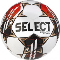 М"яч футбольний Select Brillant Super (FIFA Quality Pro) №1, білий-чорний, код: 5703543317042