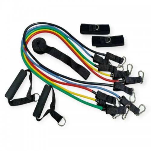 Набір з 5 еспандерів латексна трубка SNS WX66, код: 21994-SNS Набір з 5 еспандерів латексна трубка SNS WX66, код: 21994-SNS