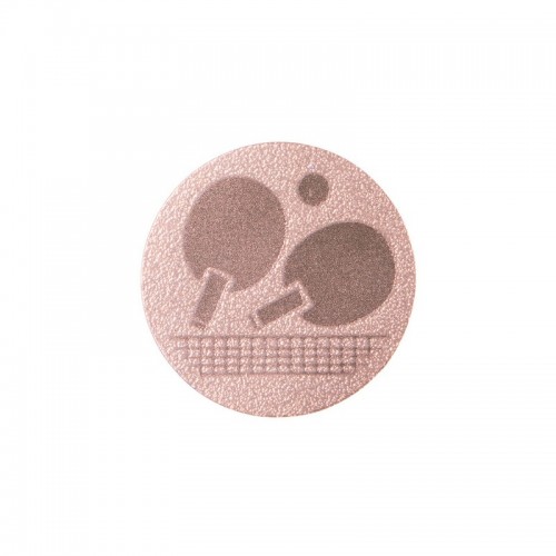 Жетон-наклейка PlayGame Пінг-понг 25мм бронза, код: 25-0071_B-S52