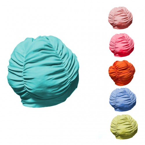 Шапочка для плавання SNS BZ-A однотонна, блакитний, код: 00295-SNS