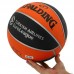 М"яч баскетбольний гумовий Spalding Euro Turk №7, чорний-помаранчевий, код: 84506Z