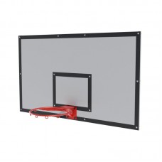 Баскетбольний щит металічний PlayGame 900x1200 мм з кільцем, код: БКМ-120