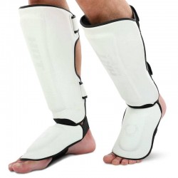 Захист гомілки та стопи для єдиноборств Hard Touch, розмір XL, білий, код: BO-4229_XLW Захист гомілки та стопи для єдиноборств Hard Touch, розмір XL, білий, код: BO-4229_XLW