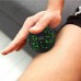 Масажний м"яч PowerPlay Epp Massage Ball 100 мм, чорний-зелений, код: PP-4351_Green_d10