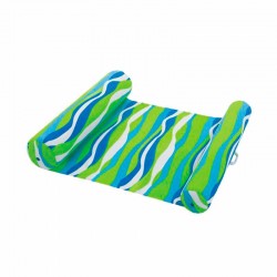 Пляжний надувний матрац-гамак для плавання Intex 1370x990 мм, зелений, код: 58834-1-IB