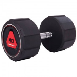Гантель цільна професійна Li Nuo 1х40кг чорний, код: TA-3618-40-S52