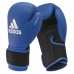 Боксерські рукавички Adidas Hybrid 25, 6oz, синій-чорний, код: 15625-853