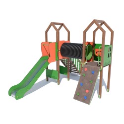 Ігровий комплекс Miros “Дві башти” 4230х2980х2910 мм, код: DIO702.1