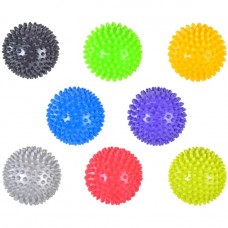 Масажний м"ячик Toys із шипами пластиковий 9 см, код: 203897-T