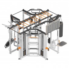 Мультистанція для функціонального тренінгу InterAtletika Explode 6148х4516х3000 мм, код: KF-S5