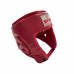 Шолом боксерський відкритий Hard Touch PU розмір S, червоний, код: 00461-SNS