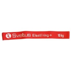 Гумка для фітнесу тканинна Sveltus Elasti"ring червона, 10кг, код: SLTS-0026 Гумка для фітнесу тканинна Sveltus Elasti"ring червона, 10кг, код: SLTS-0026