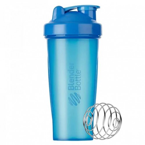 Шейкер спортивний BlenderBottle Classic 28oz/820ml Cyan (Original), код: Classic 28oz Cyan