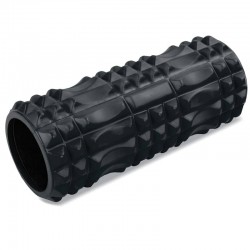 Ролик для йоги FitGo 330х130 мм, чорний, код: FI-5712_BK